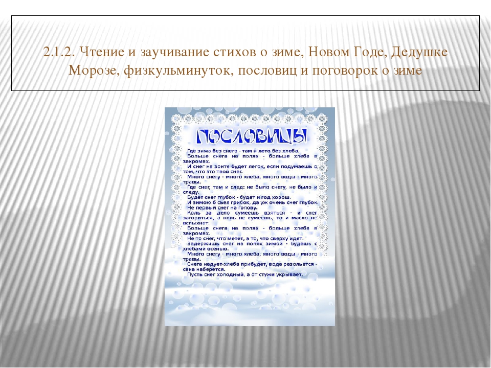 Проект на тему: «Мы встречаем Новый год».