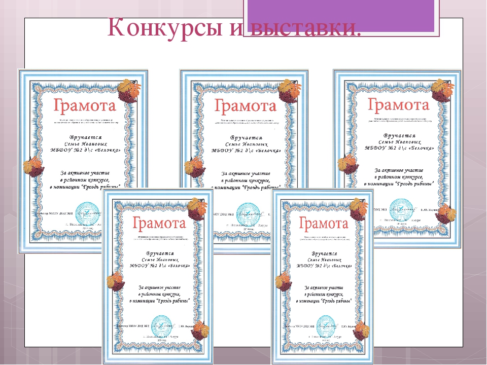 Презентация "Отчет по работе с родителями"
