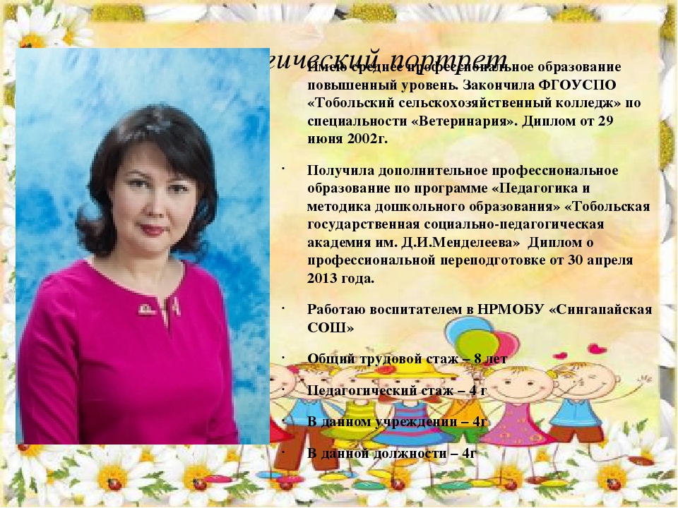 Призентация на тему "Мое портфолио"
