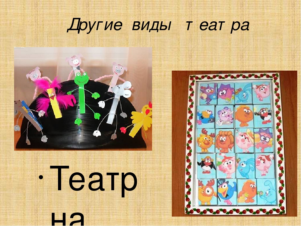 Презентация на тему "Играем в театр"