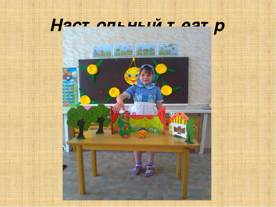 Презентация на тему "Играем в театр"