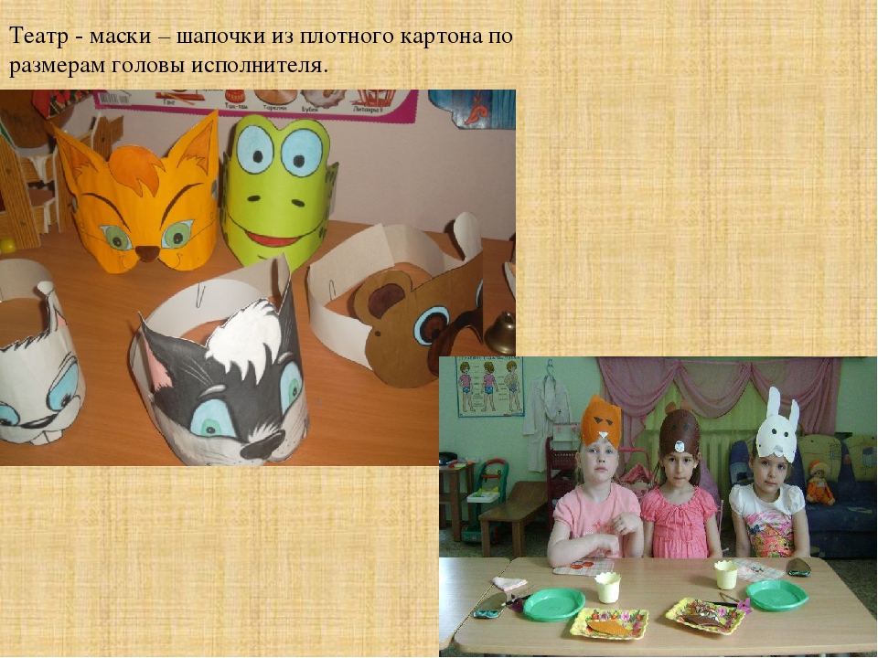 Презентация на тему "Играем в театр"