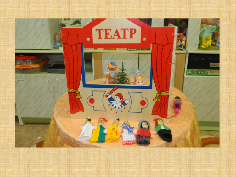 Презентация на тему "Играем в театр"