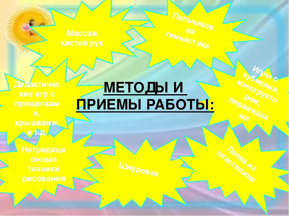 Развитие мелкой моторики младших дошкольников