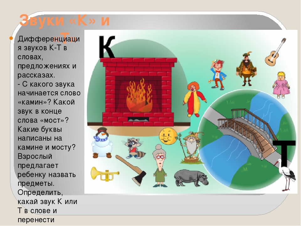 Дифференциация г к презентация для дошкольников