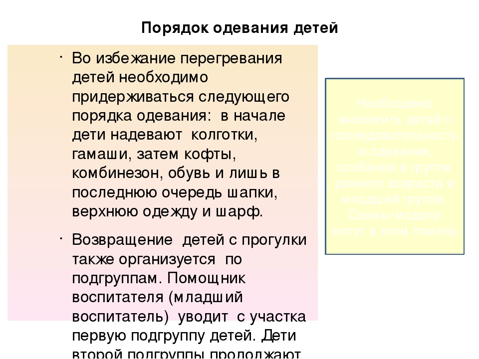 Презентация на тему "Проведение прогулки в детском саду"