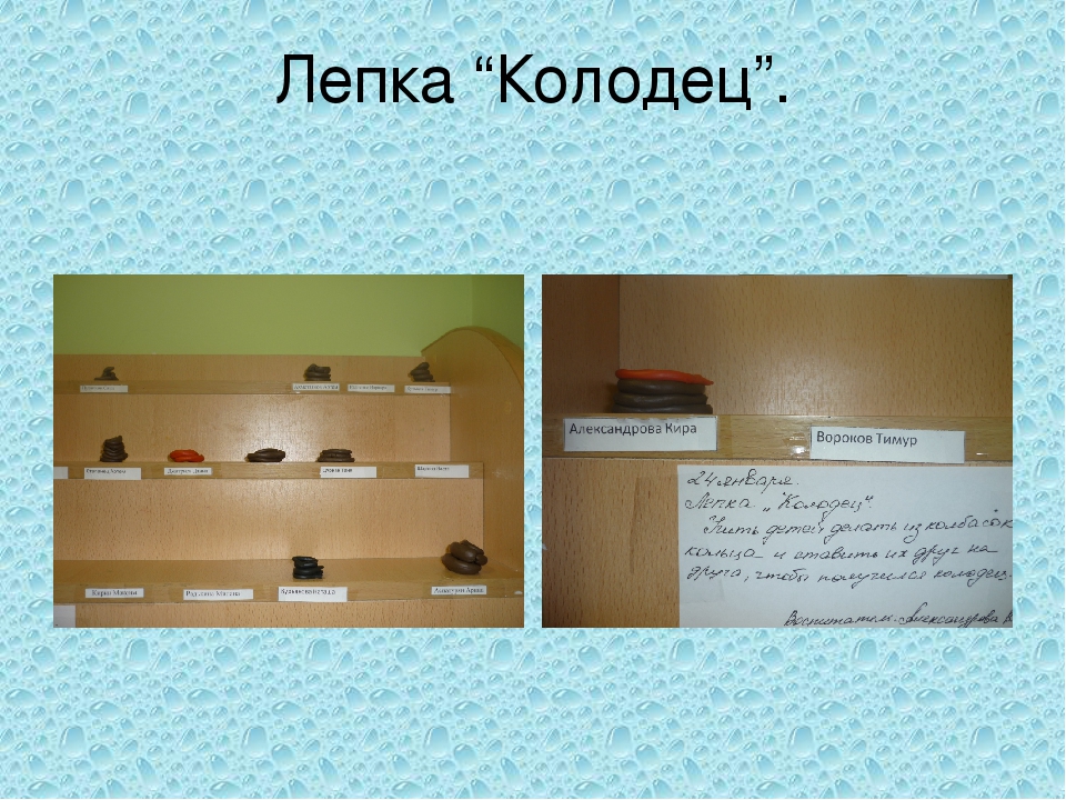 Презентация "Вода и ее свойства". Вторая младшая группа