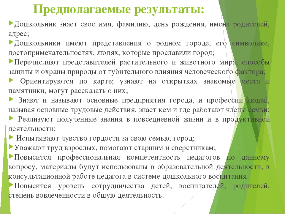 Проект Город, в котором мы живем