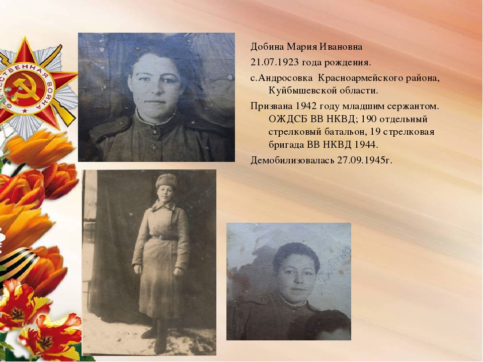 Презентация "Книга памяти"о героях ВОВ