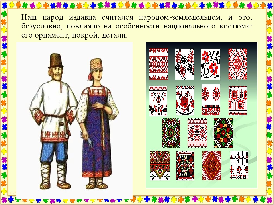 Презентация для педагогов по изо на тему "Русский народный костюм"