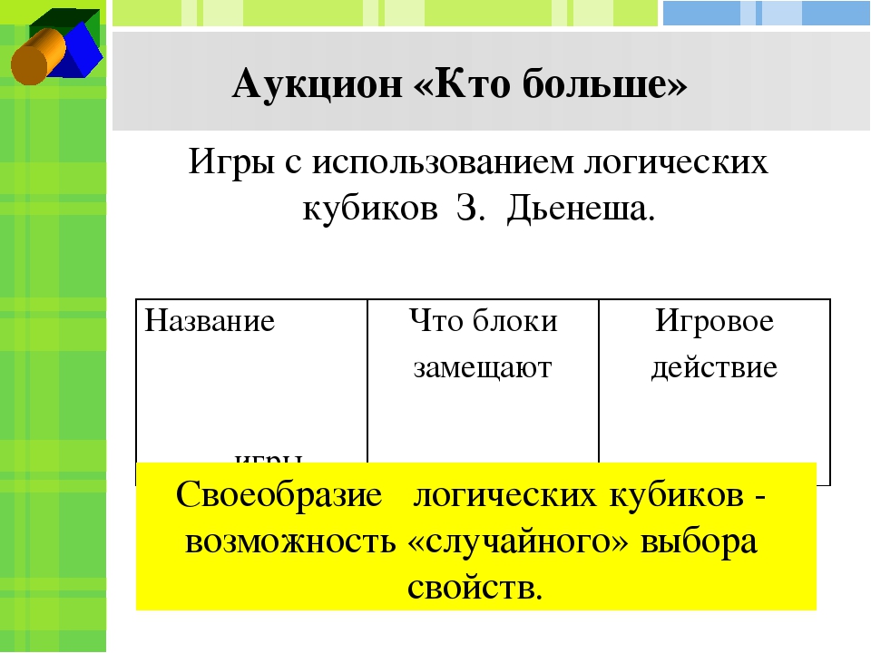 Презентация к мастер - классу "Логические блоки и цветные палочки в процессе творческой деятельности"