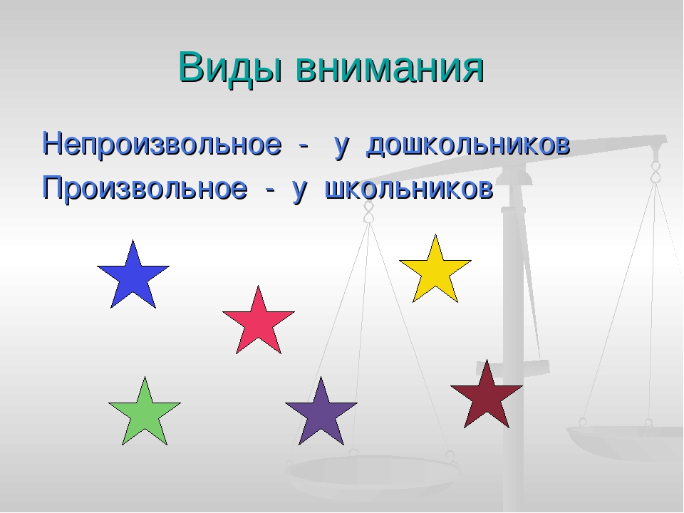 "Игры на развитие внимания".