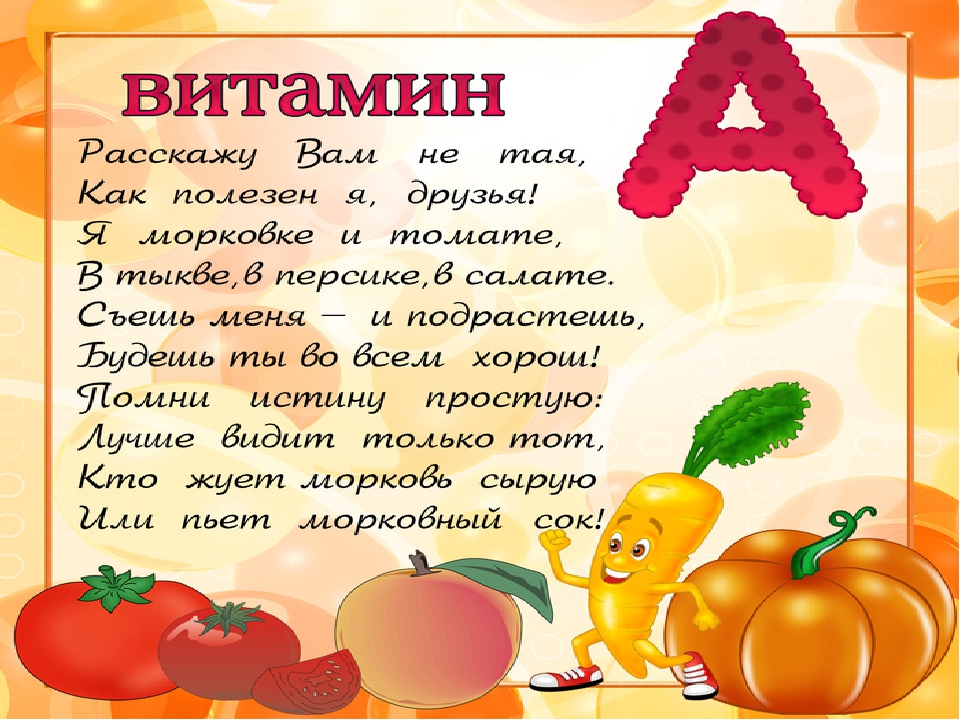 Презентация "Витамины для здоровья"