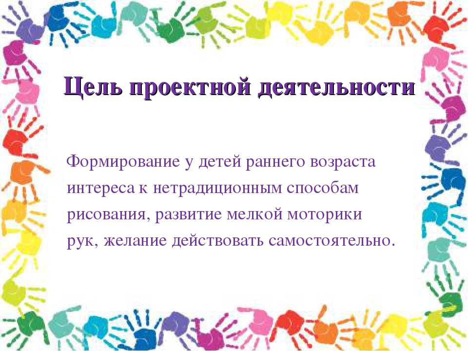 Презентация результатов проектной деятельности в рамках производственной практики по теме: «Рисуем пальчиками и ладошками»
