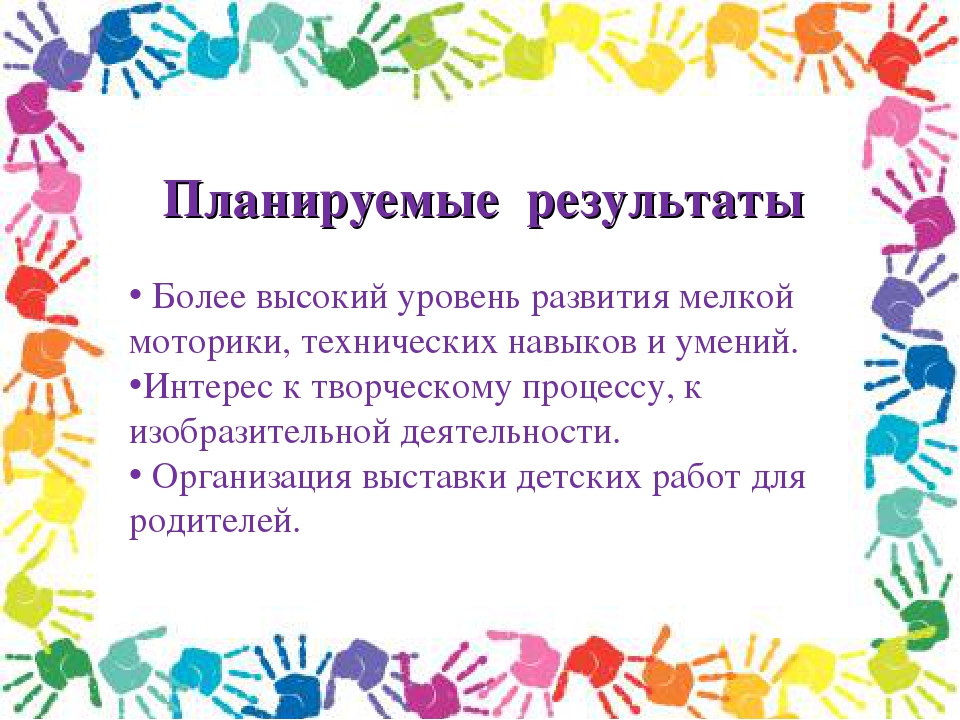 Презентация результатов проектной деятельности в рамках производственной практики по теме: «Рисуем пальчиками и ладошками»