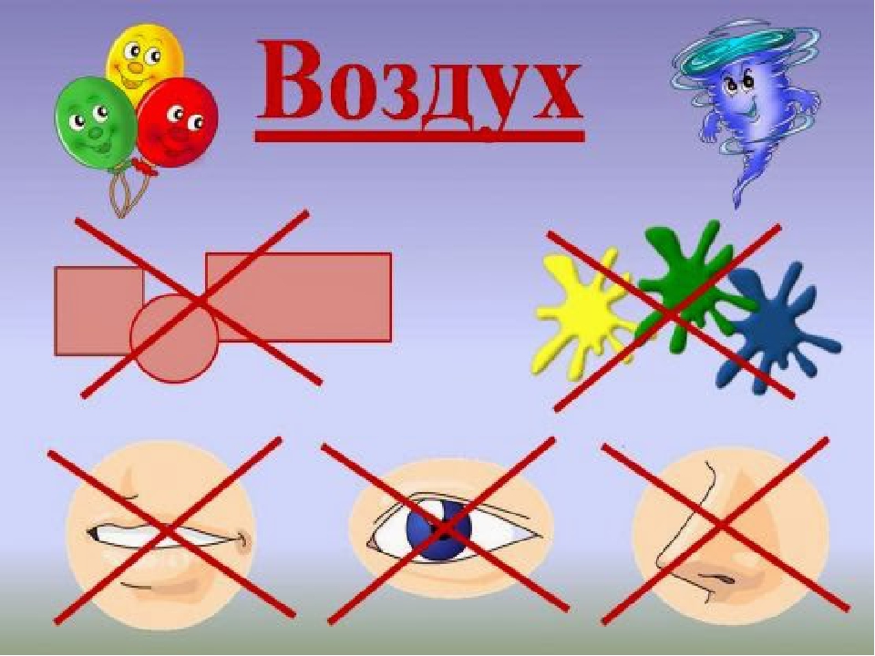 Презентация по познавательному развитию на тему "Свойства воздуха"