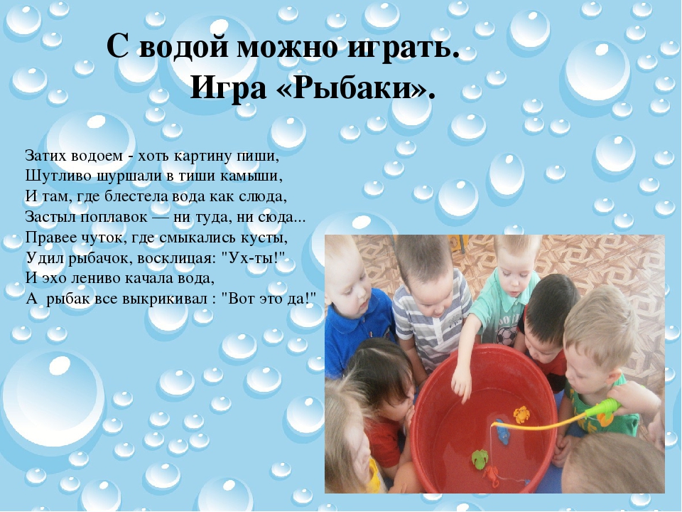 Проектная деятельность на тему :"Вода,водица"