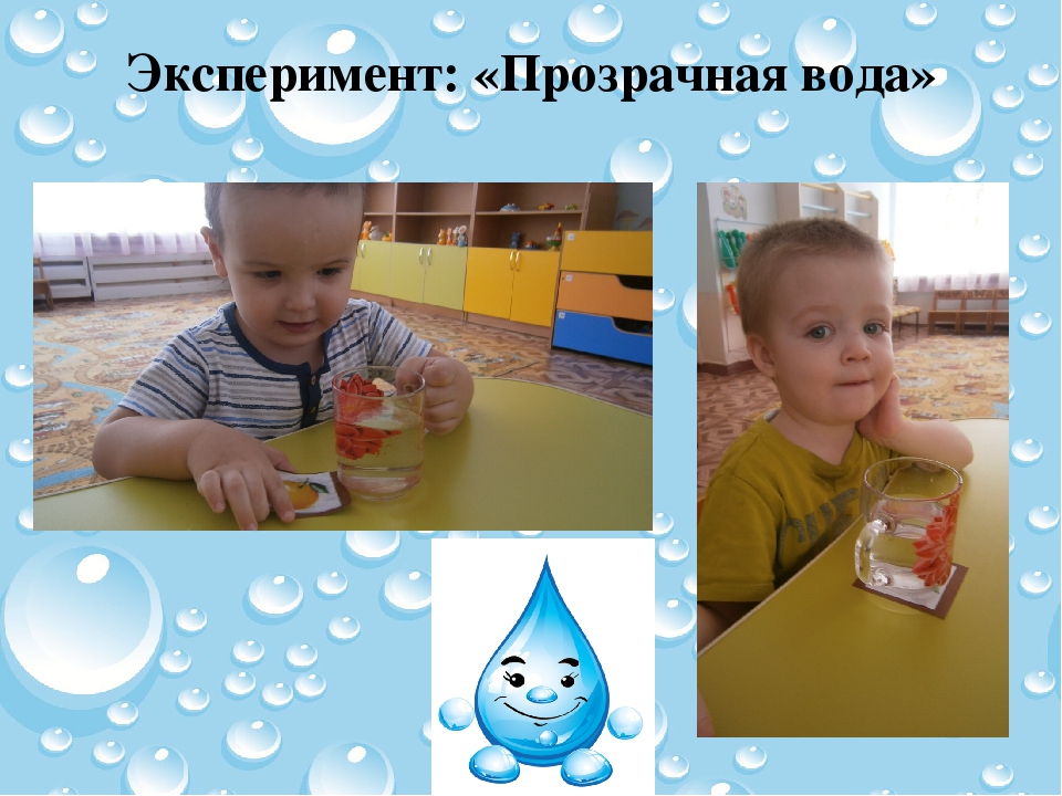 Проектная деятельность на тему :"Вода,водица"