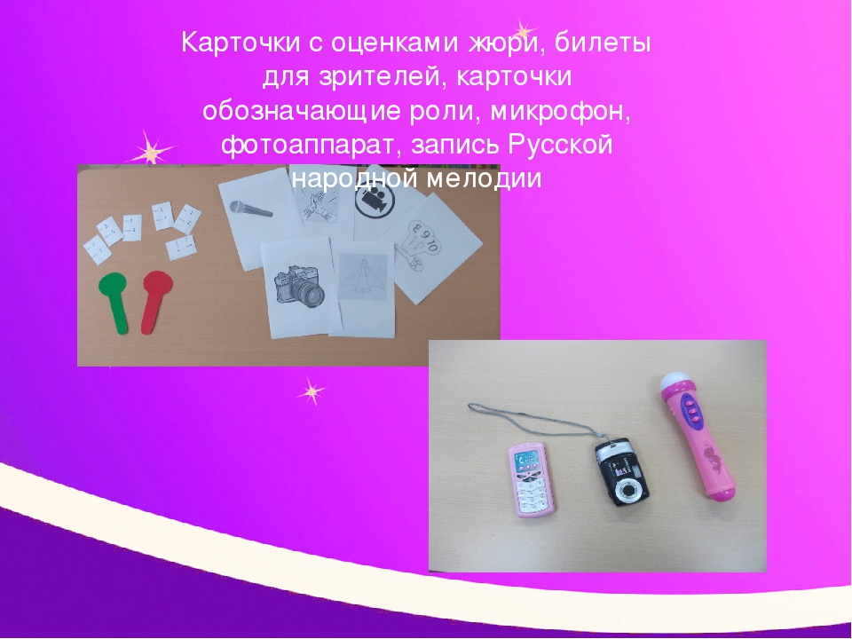 Презентация творческой игры "Модный показ"