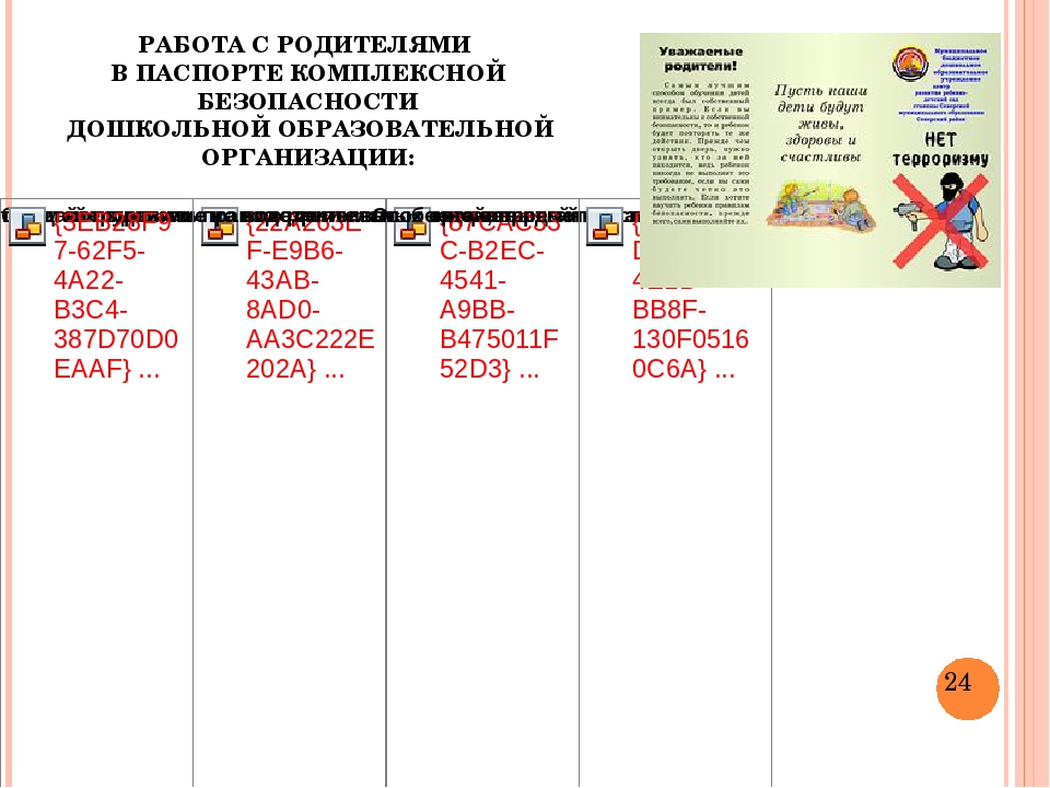 Презентация "Безопасность в ДОУ"