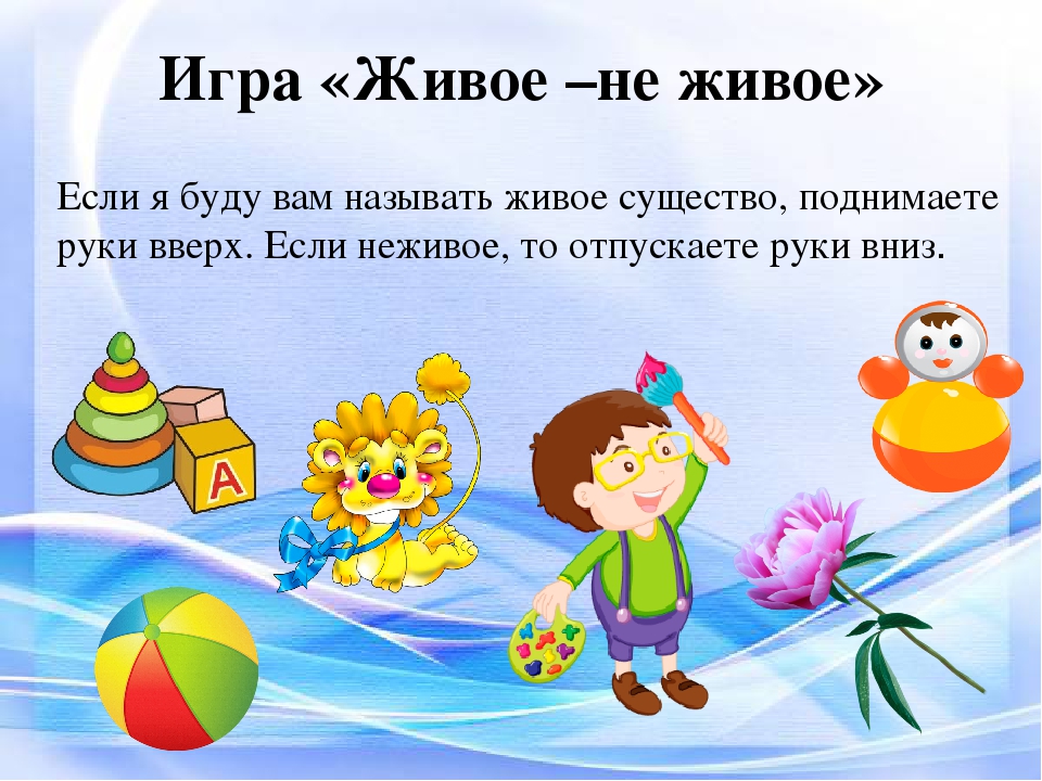 Игра живая природа