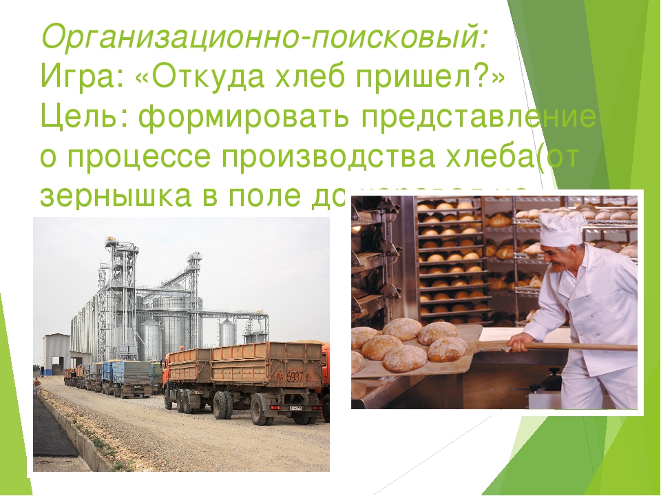 Презентация мини-занятия по технологии ТРИЗ "Откуда хлеб пришел"