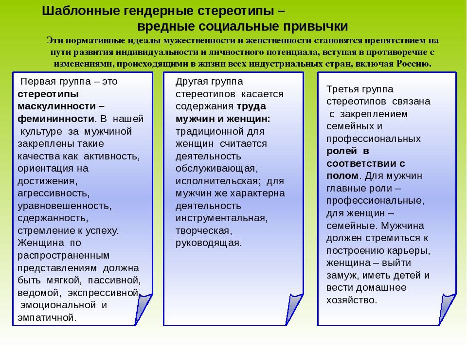 Актуальность и социальная значимость гендерного подхода в воспитании.