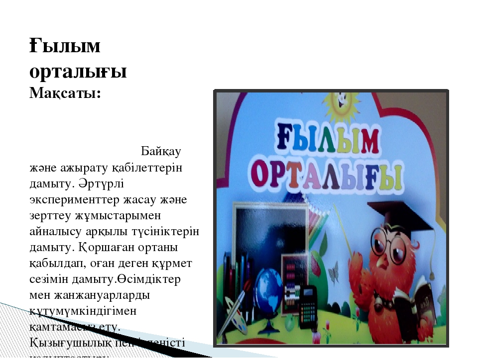 «Step by step» технологиясы бойынша жоба