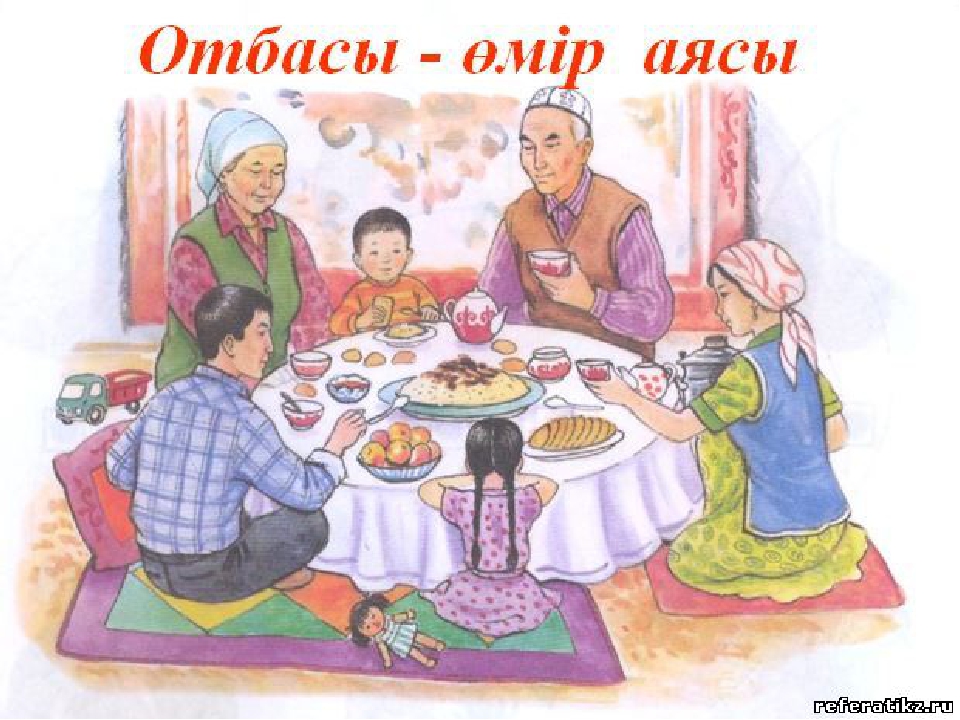 Менің отбасым атты тәрбие сағатының презентациясы