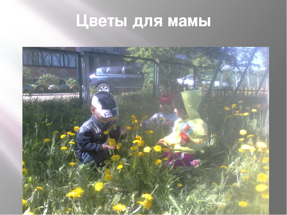 Презентация"Дети на прогулке в детском саду"