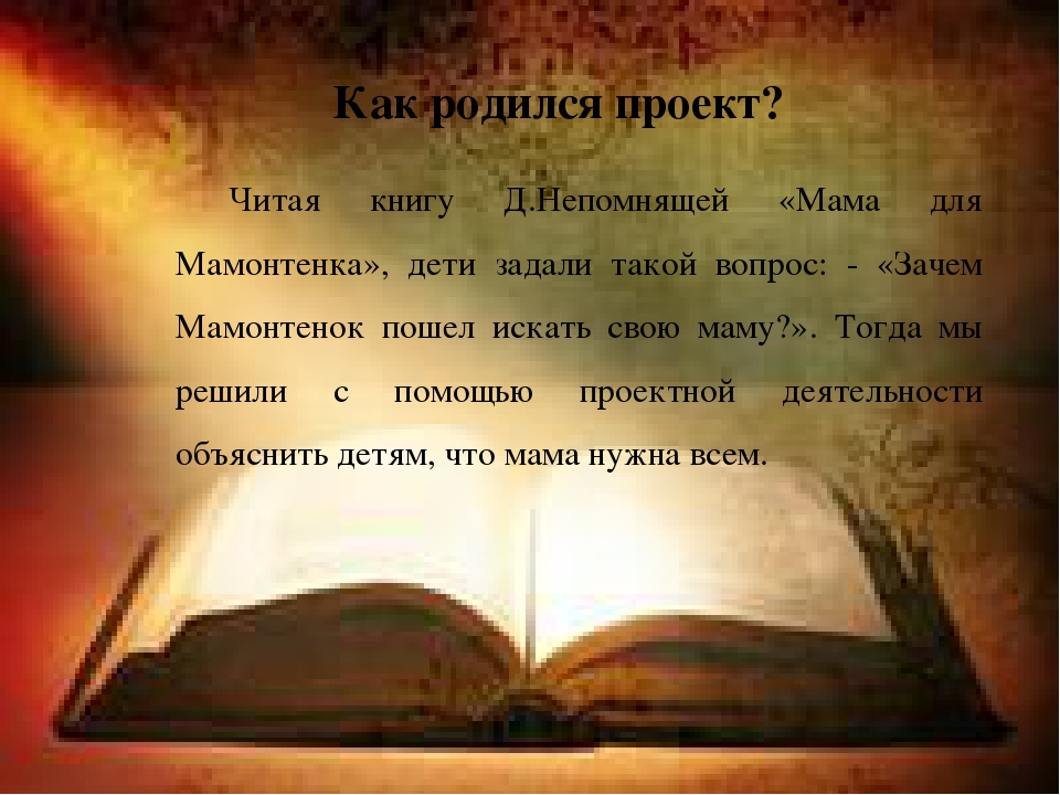 Презентация педагогической деятельности. "Мамы разные нужны"