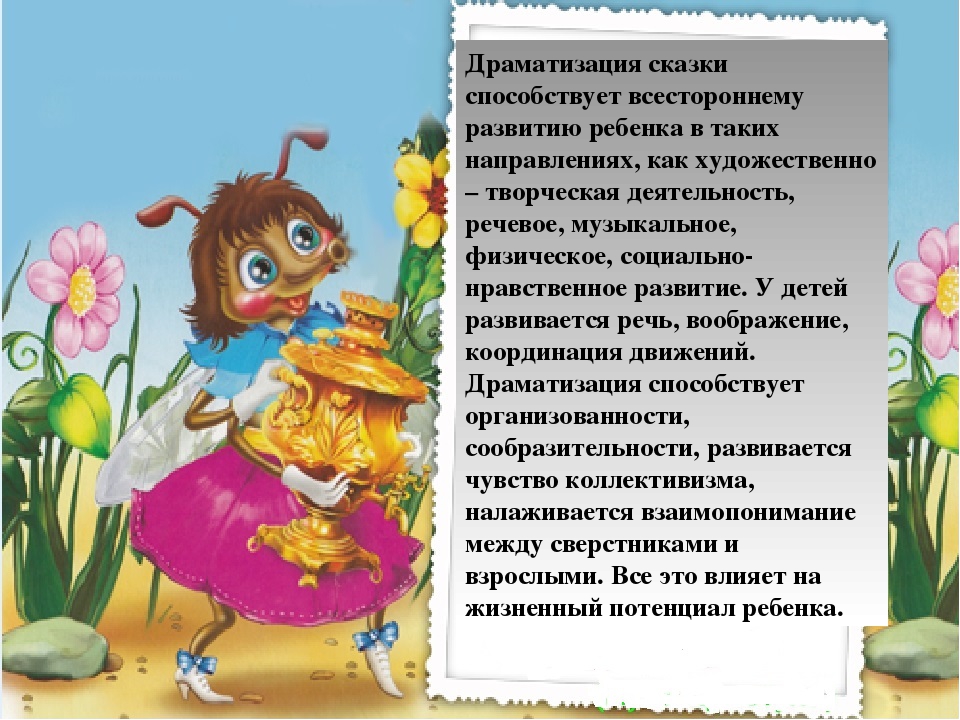 Презентация по сказке К. Чуковского Муха-Цокотуха