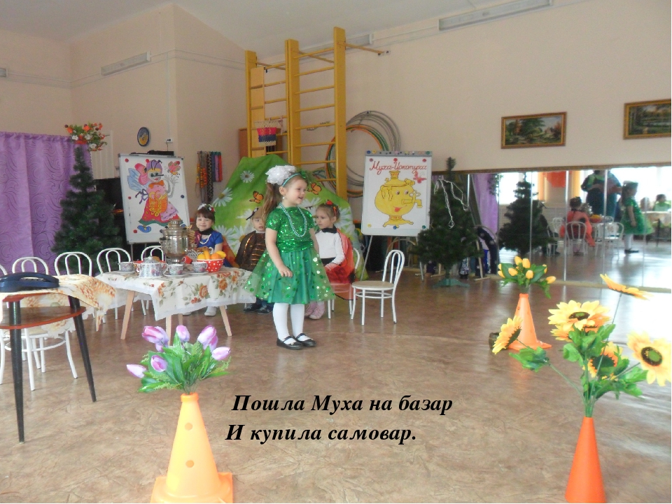 Презентация по сказке К. Чуковского Муха-Цокотуха