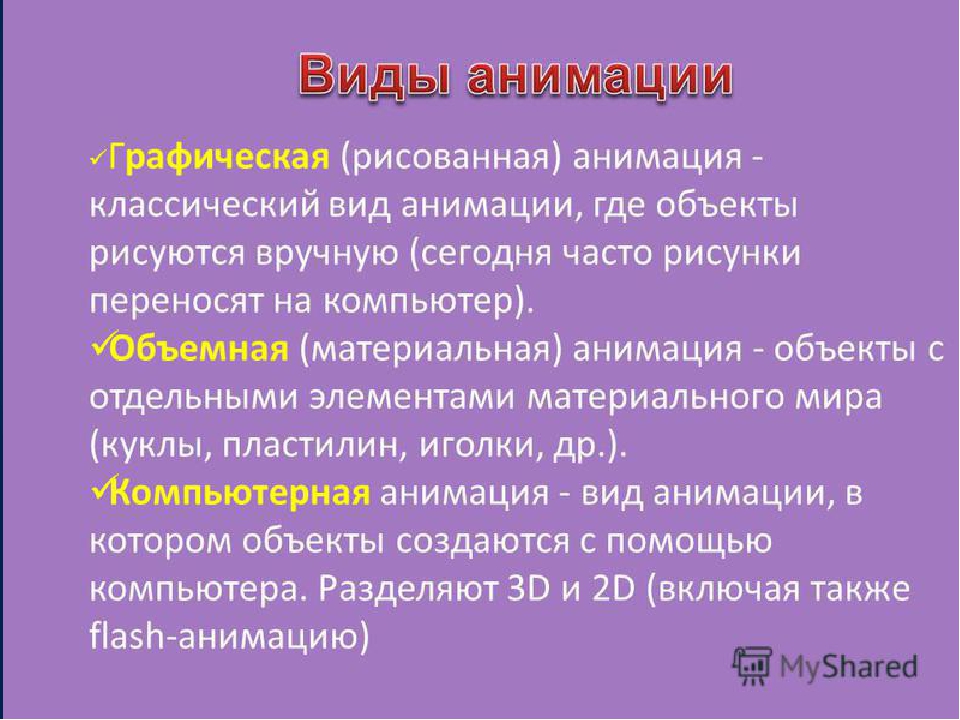 Презентация по истории мультипликации