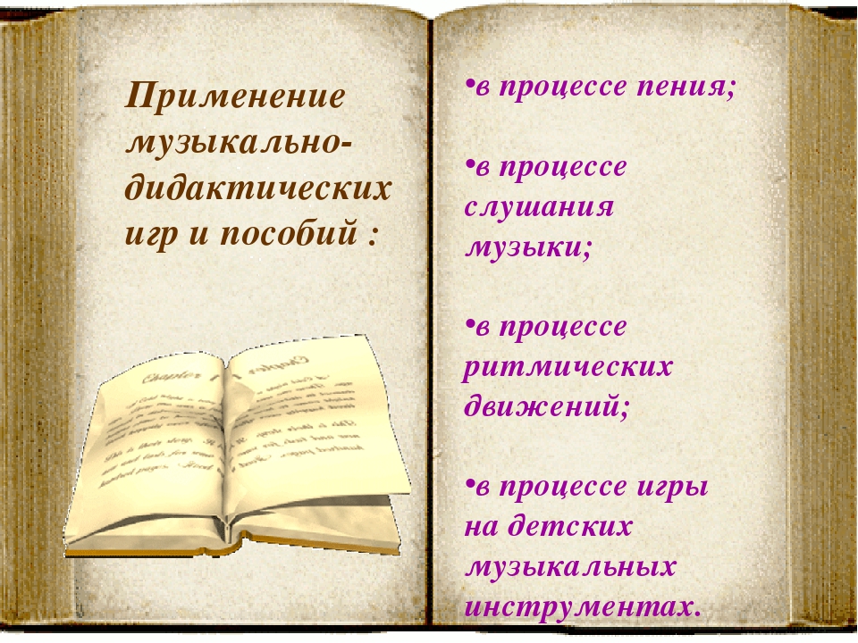 Развитие музыкального творчества посредством музыкально-дидактических игр