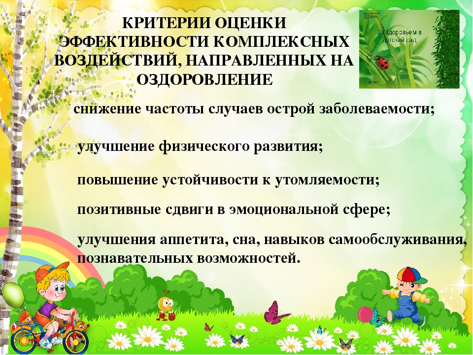 Формирование здорового образа жизни дошкольников посредством здоровьесберегающих технологий