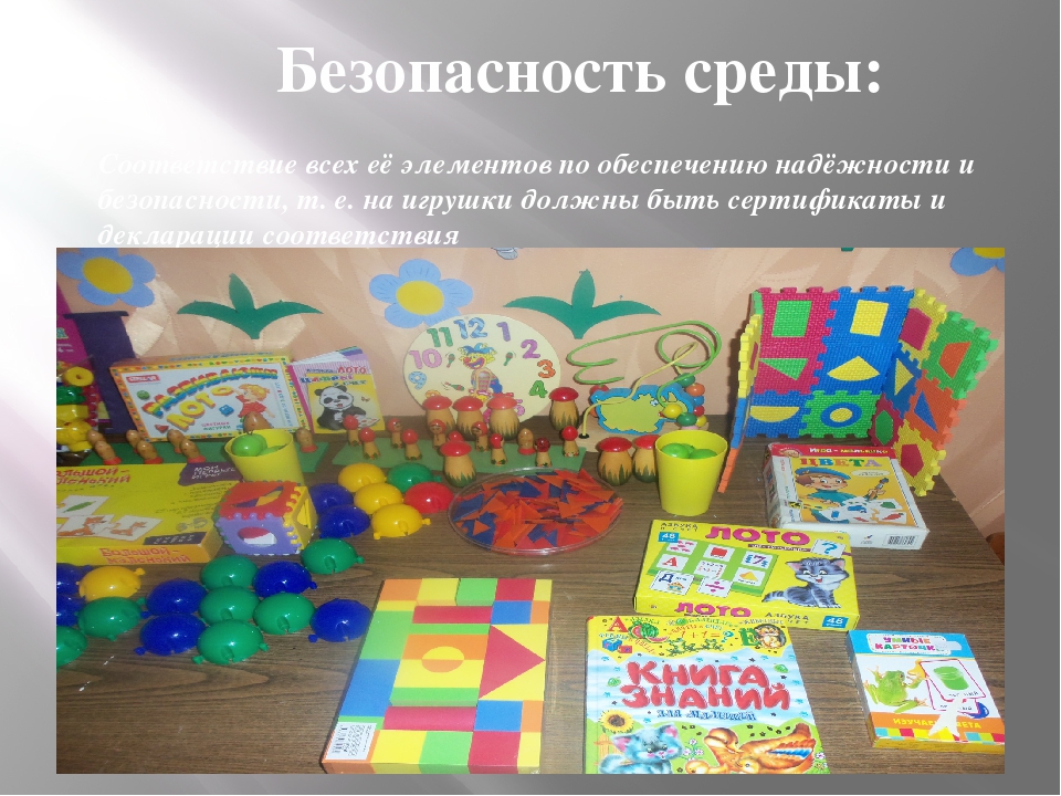 Презентация на тему : "Создание развивающей предметно- пространственной среды, направленной на математическое развитие детей в разных возрастных группах в соответствии с ФГОС