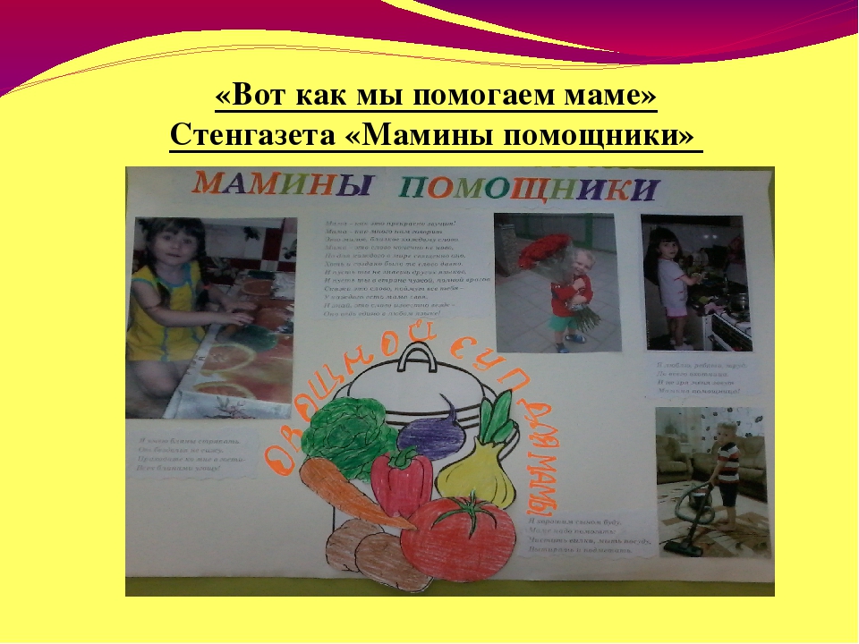 Презентация проекта "Мамочка любимая моя"