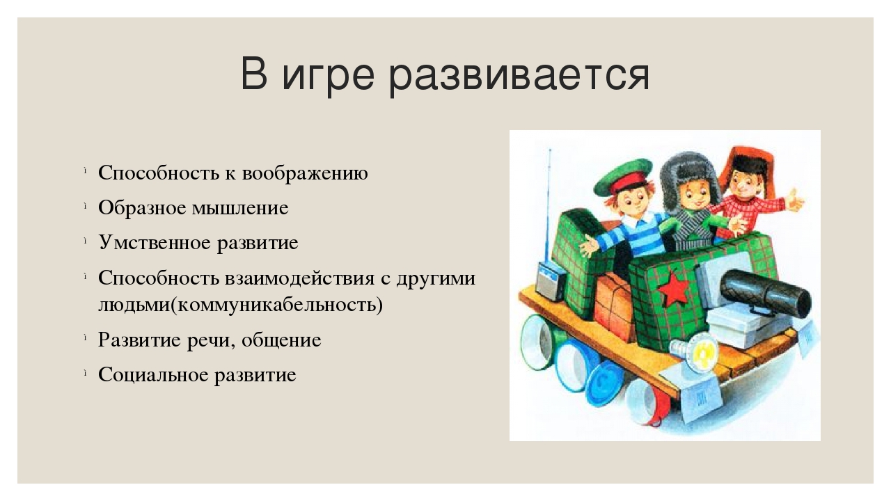 Презентация по сюжетно-ролевым играм дошкольников.