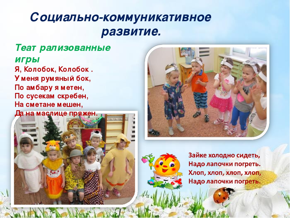 Презентация - портфолио "Знакомство с младшей группой "Колобок" "