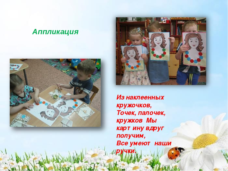 Презентация - портфолио "Знакомство с младшей группой "Колобок" "