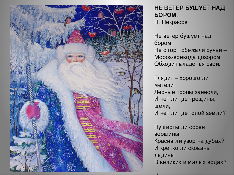 Презентация на тему "Стихотворения о русской природе. Зима.