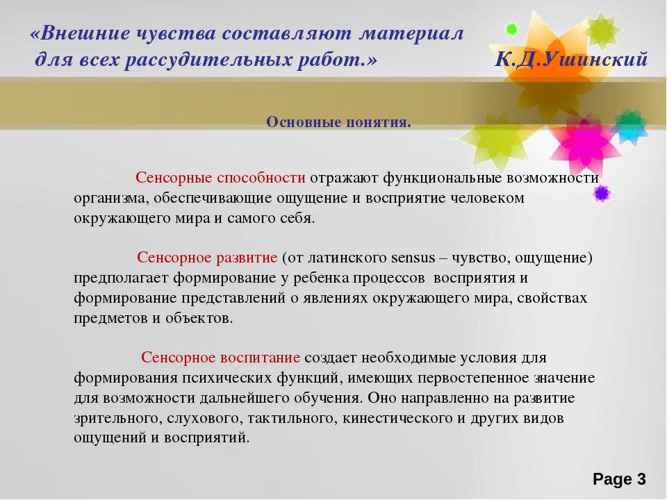 Презентация "Развитие сенсорных способностей детей младшего дошкольного возраста с помощью дидактических игр"