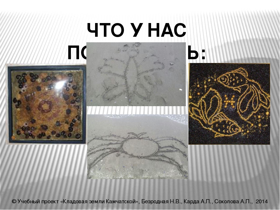 Презентация к проекту "Кладовая земли Камчатской!
