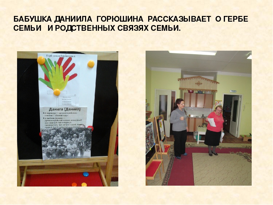 Презентация проекта "Моя семья"