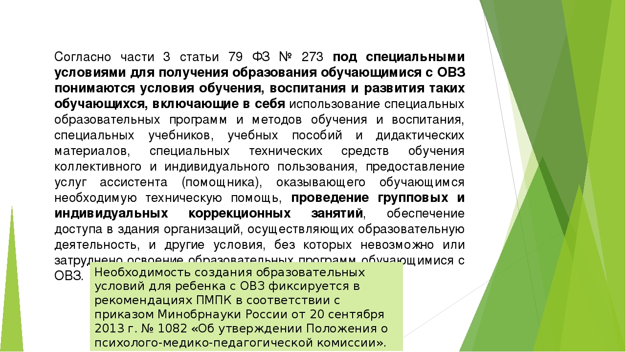 Презентация "Дети с ОВЗ"