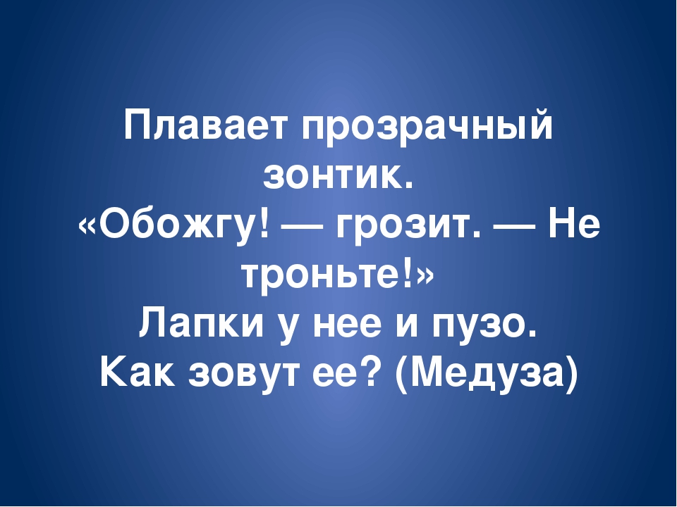 Обитатели морей и океанов