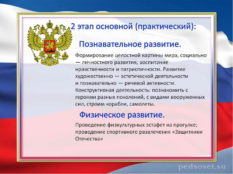 Комплексный проект "Защитники Отечества"