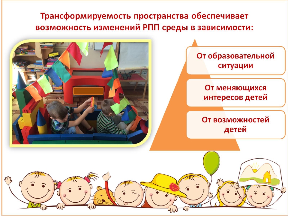 ПРЕДМЕТНО- ПРОСТРАНСТВЕННАЯ РАЗВИВАЮЩАЯ СРЕДА В ДОУ В СООТВЕТСТВИИ С ФГОС