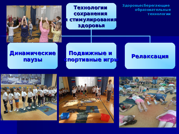 Здоровьесберегающие технологии в ДОО. Презентация